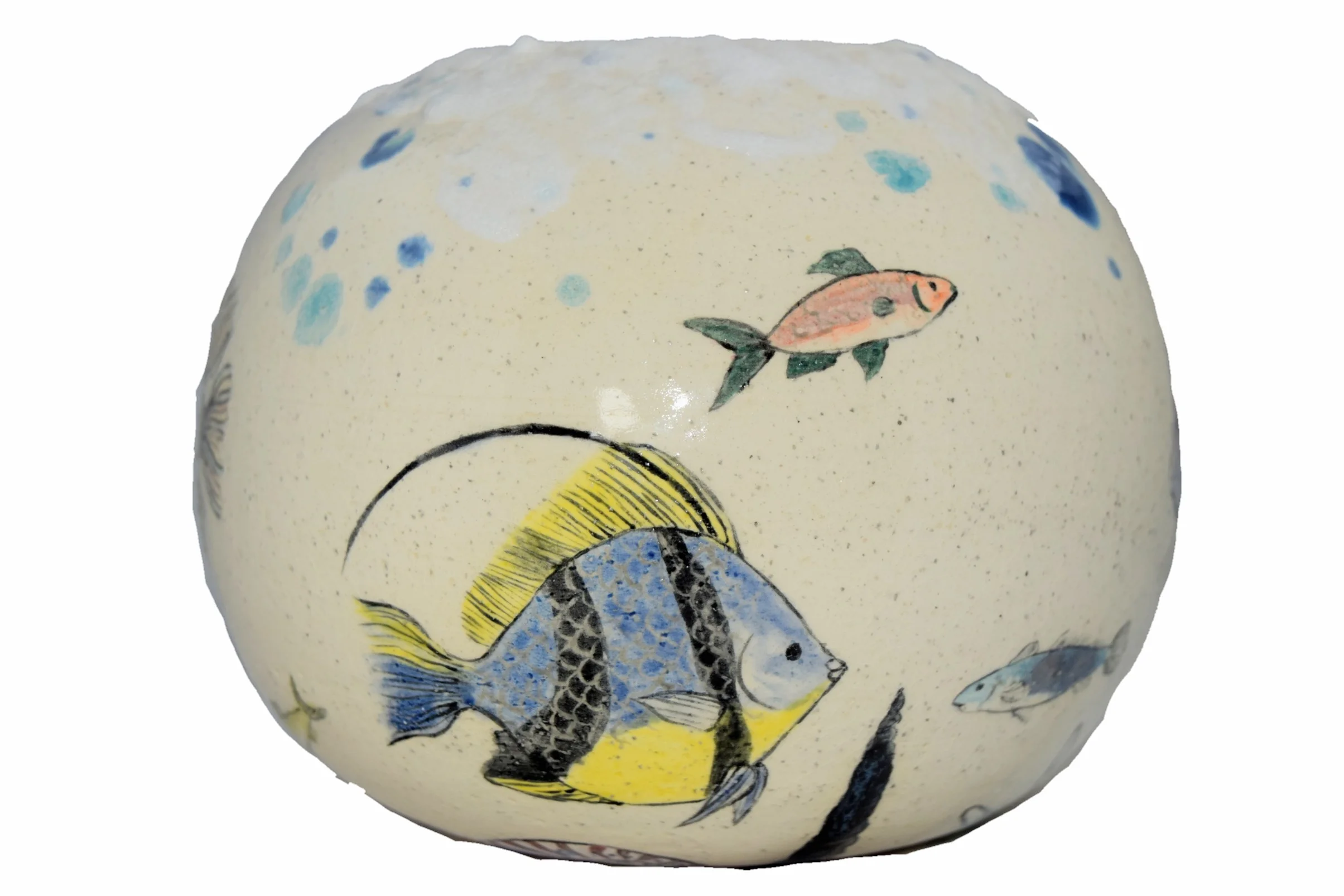 Handmade Great Blue Heron Platter