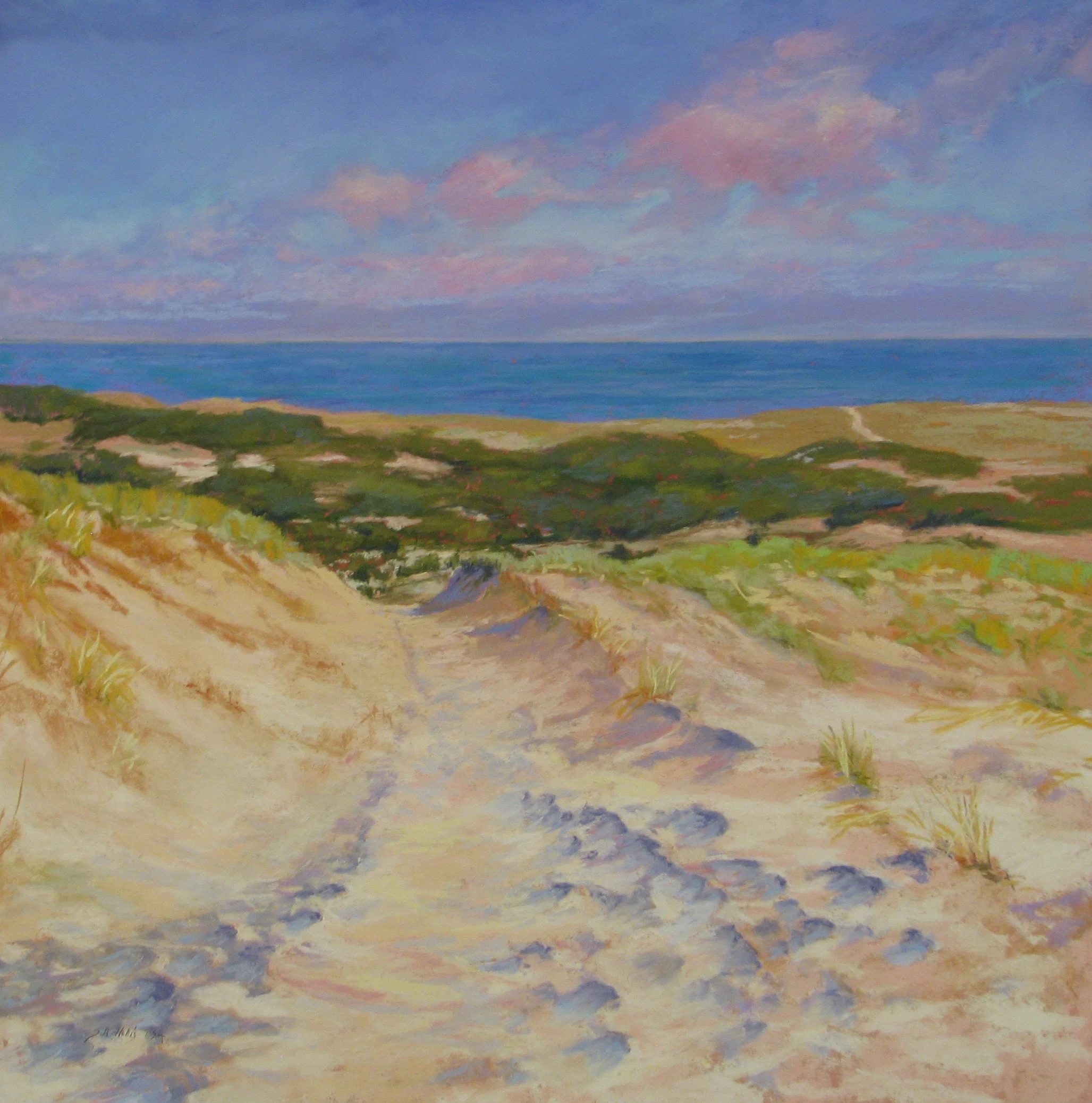Snail Trail – 20" x 20"