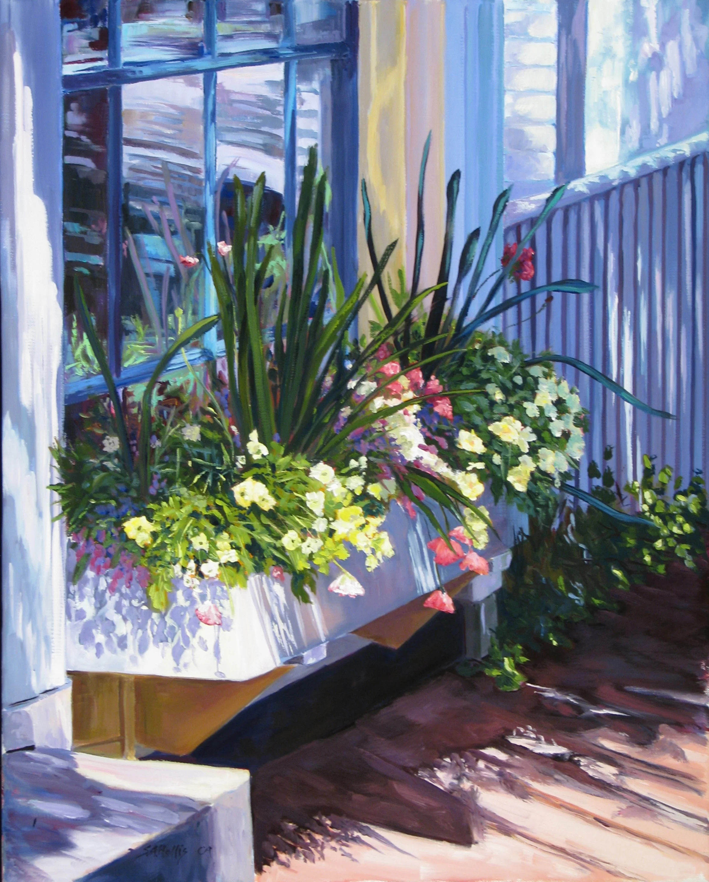 July in Bloom – 16" x 20"