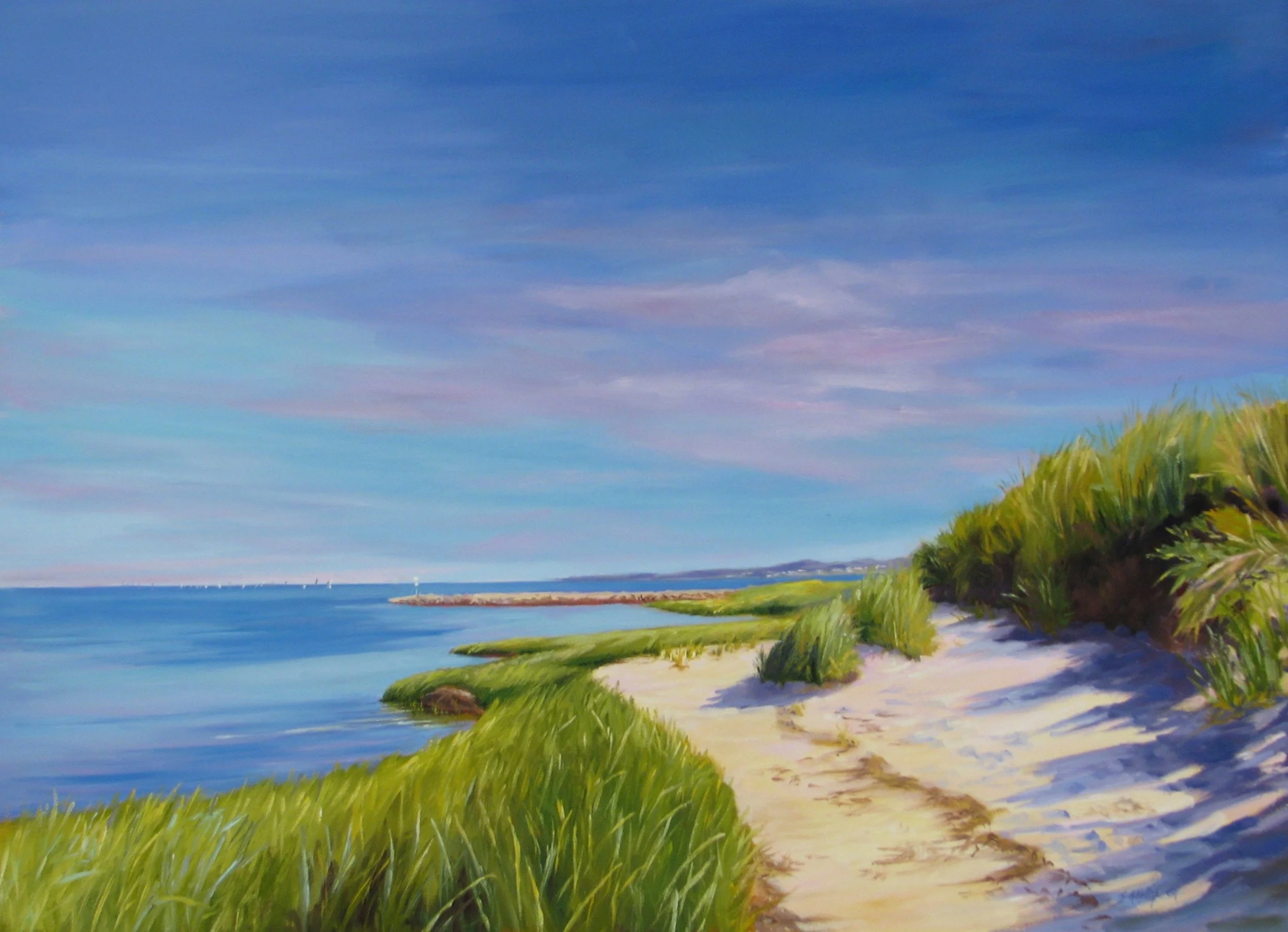 Summer Blues – 22" x 30”