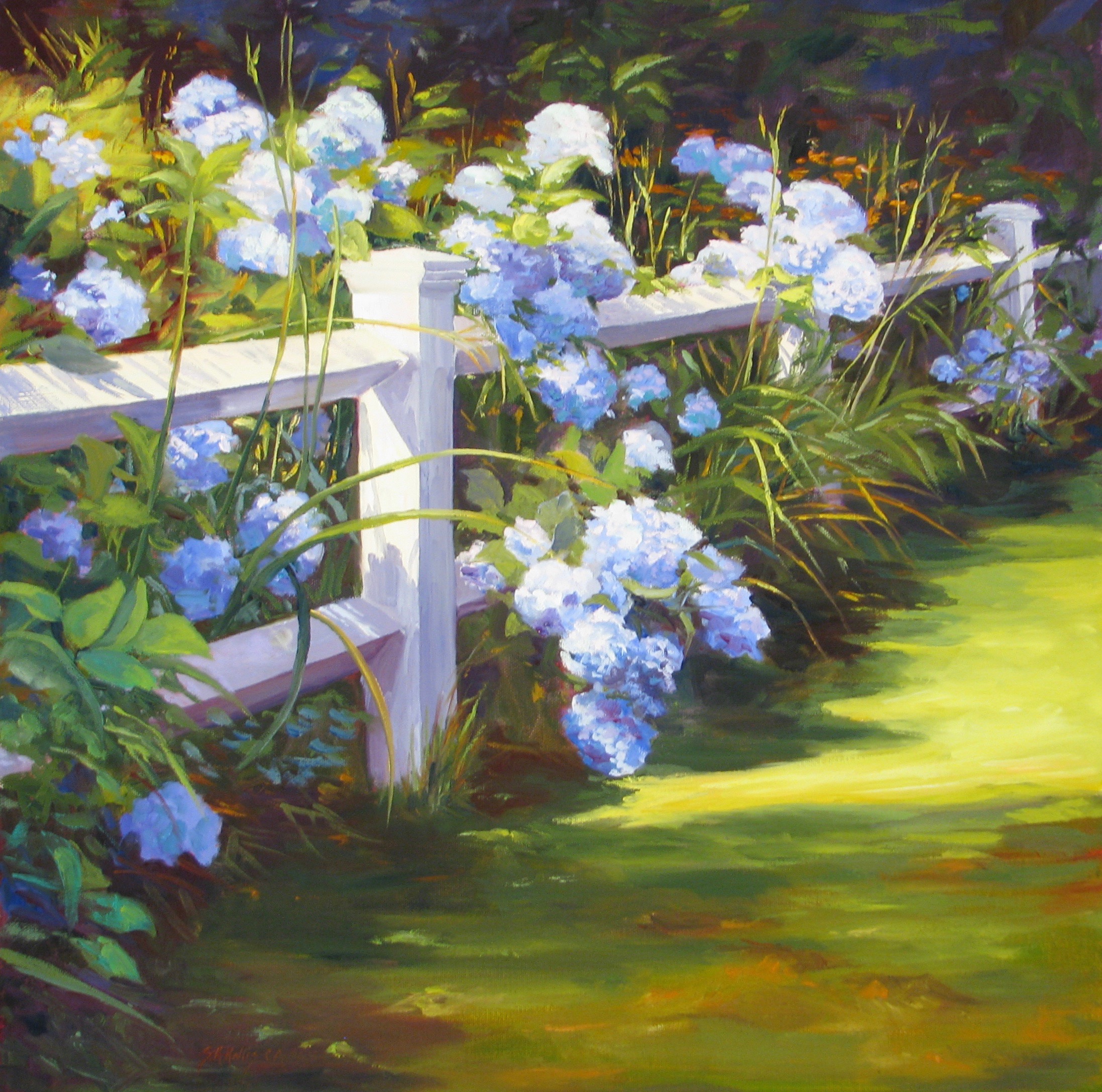 Niko Blue – 18" x 20"