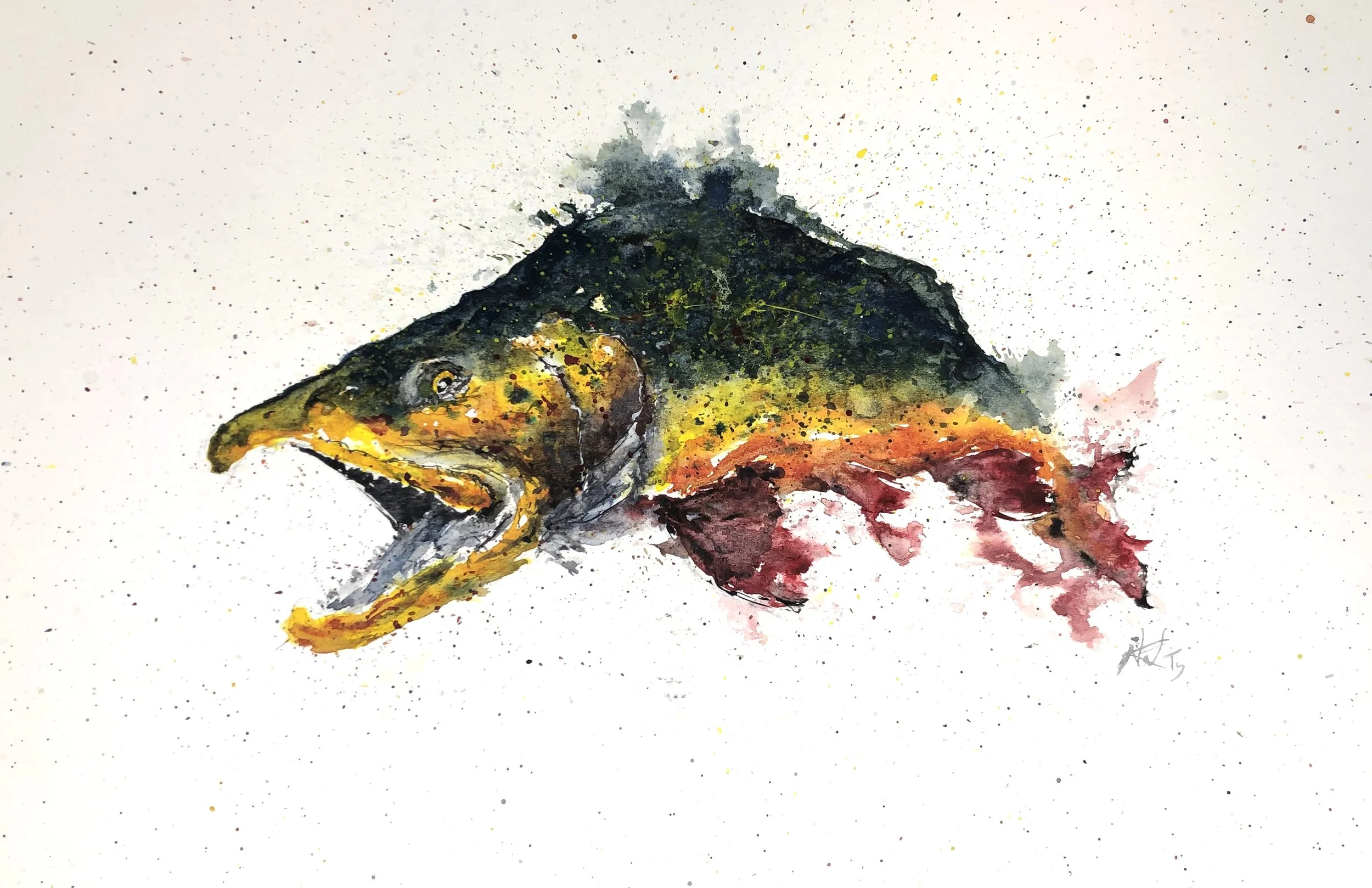 Trout - Green/Yellow