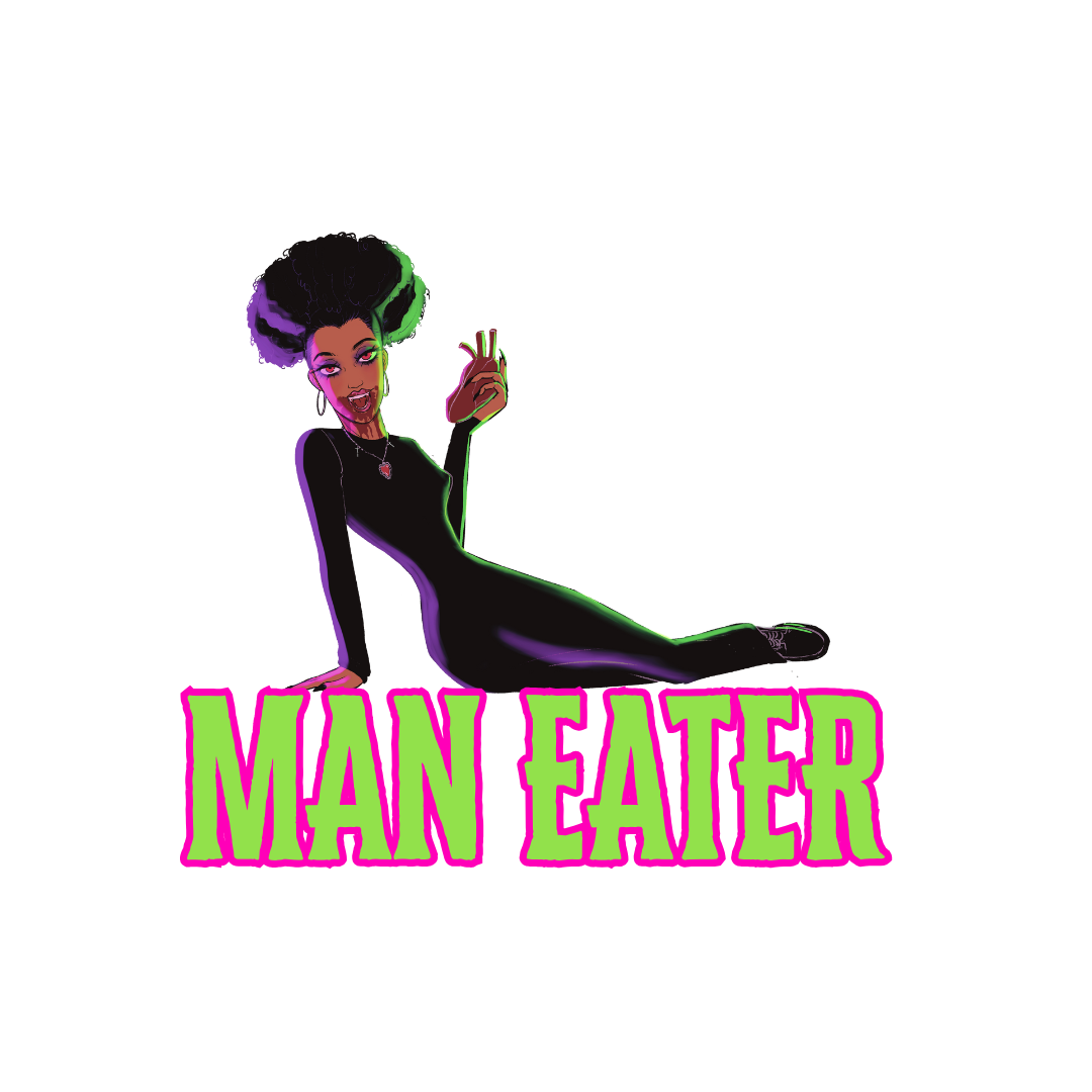 Man Eater - "Eat Your Heart Out" Sticker