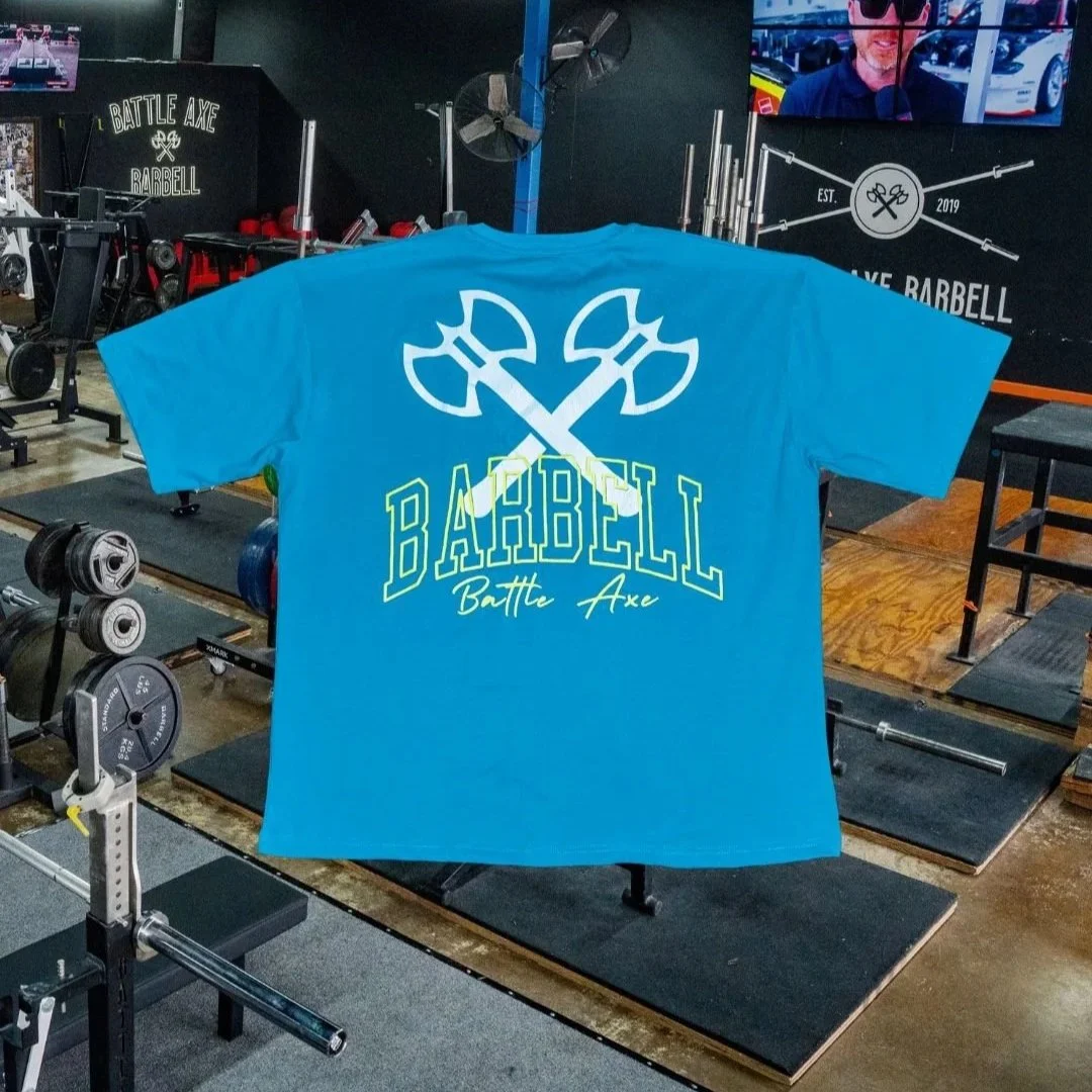 Blue Strength Department Oversized T-Shirt