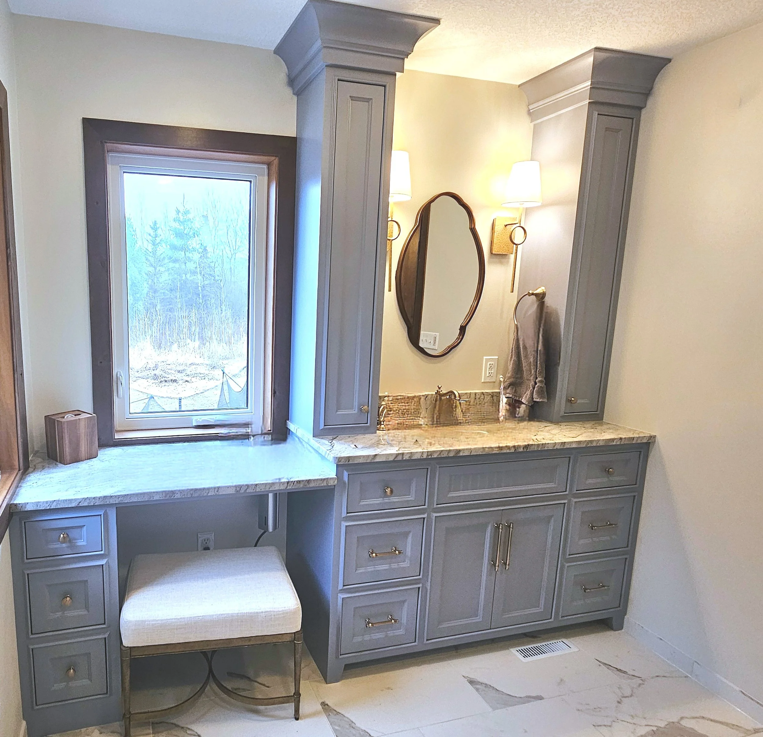 Blooming Beauty: Bathroom Remodel