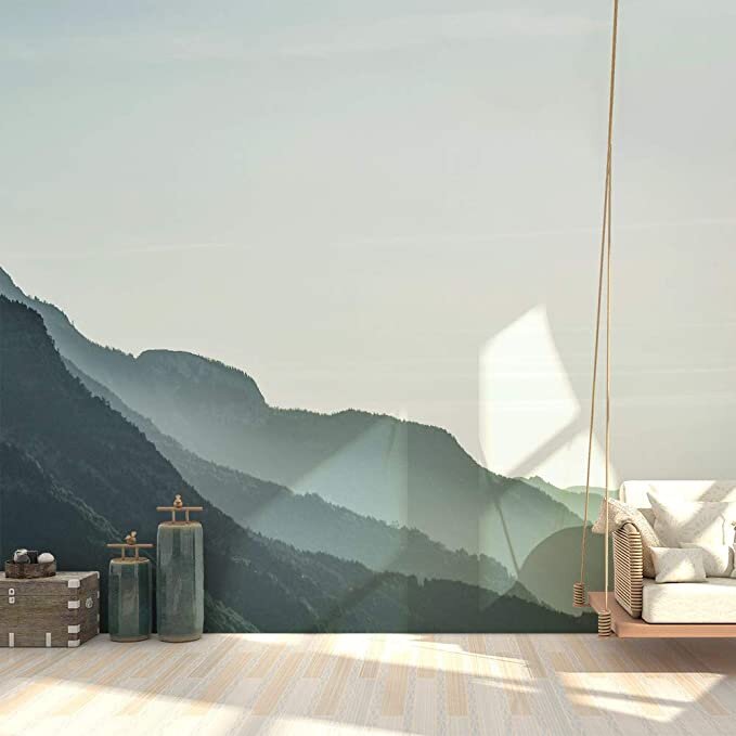 Wall Mural Magnificent Mountain View