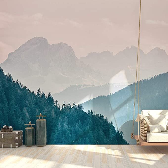 Wall Mural Magnificent Mountain View