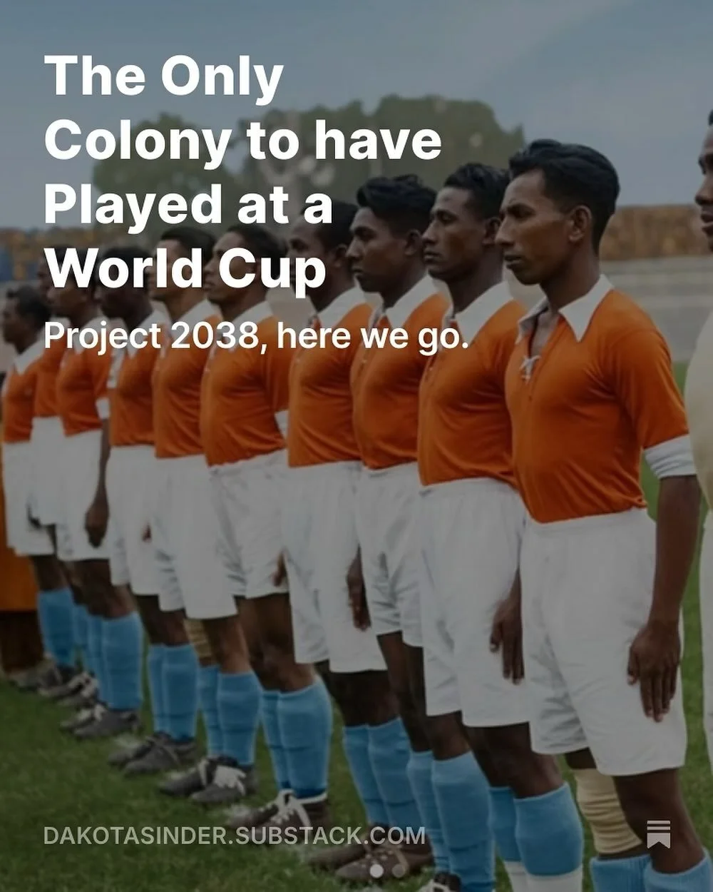 &ldquo;Now, almost nine decades after the 1938 World Cup, the national team is beginning to mirror our past more clearly. Whether or not this current crop has intentionally chosen to don the mantle of history, they have brought it to the forefront. I