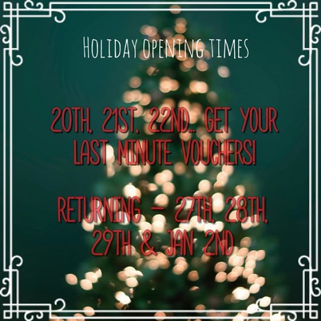 We are open right up until Saturday 22nd December. This is the very last day to purchase Gift Vouchers 👣🎅🏽 We are back 27th, 28th &amp; 29th 
And business as usual on 2nd January 2019 🤗 
#MistleTOES #podiatryclinic #Podiatrist #TisTheSeason