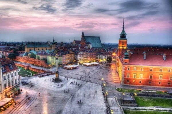 Warsaw-bound for ad shoot