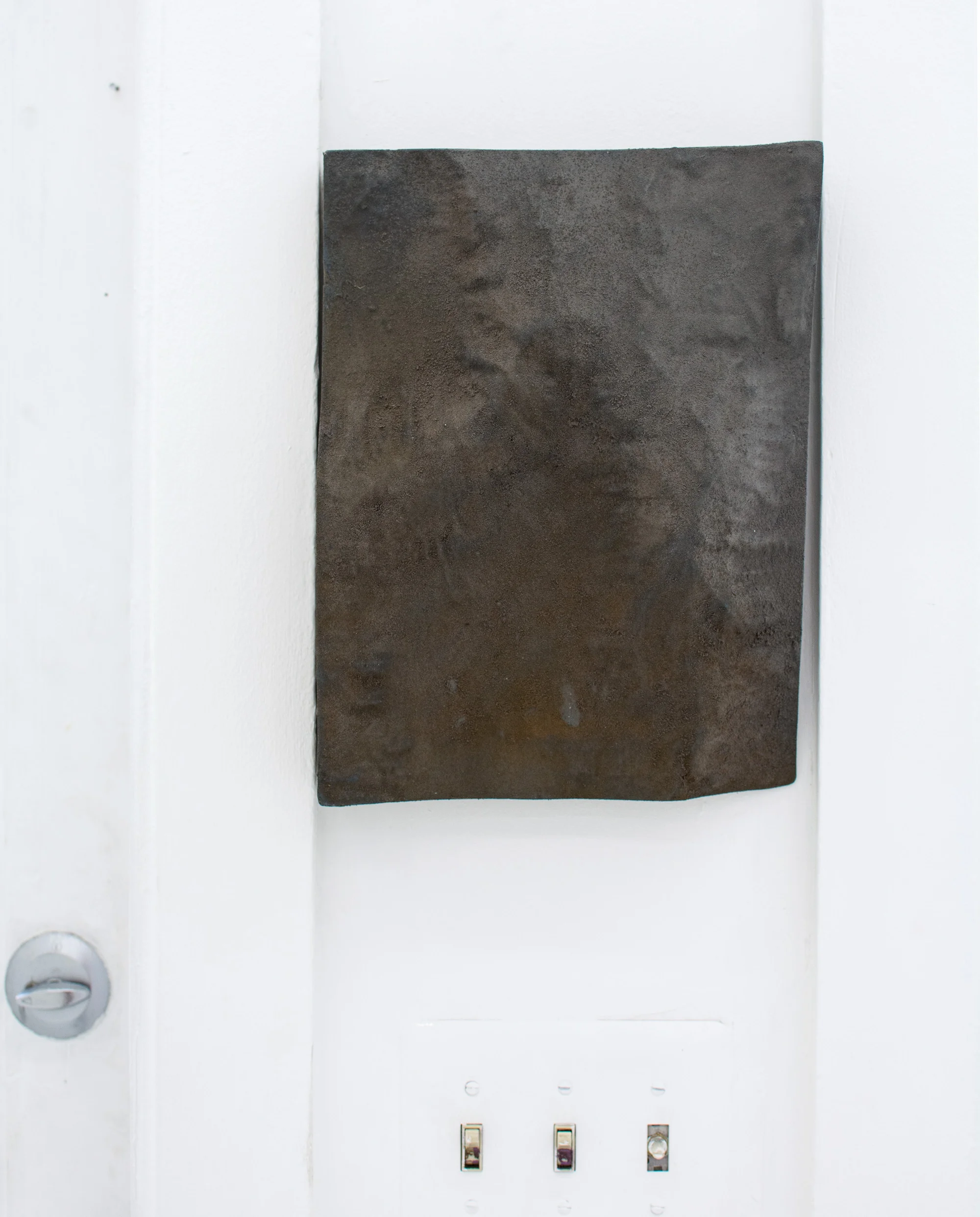 Shelf Life, 2016, CNC cut high density urethane foam and oxidized iron powder