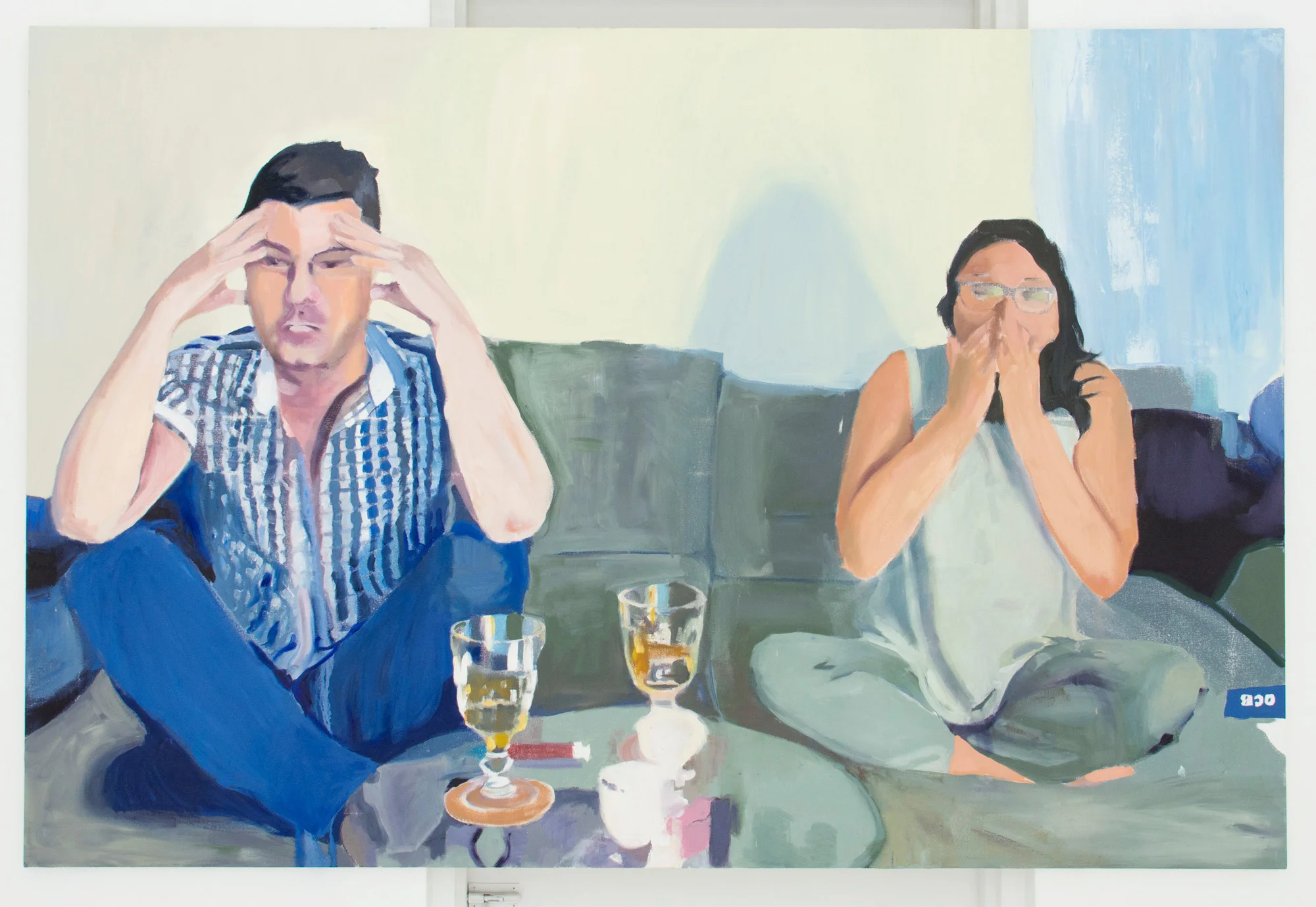 The Winds of Winter, 2017, oil on canvas, 72 x 48 in