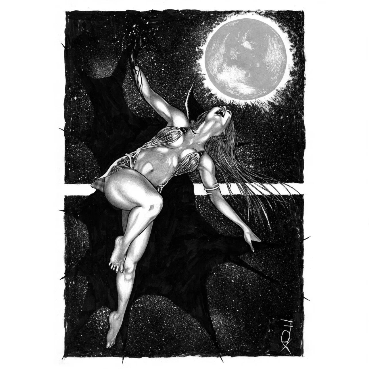 Carmilla Giclée Limited Edition Signed A3 Print