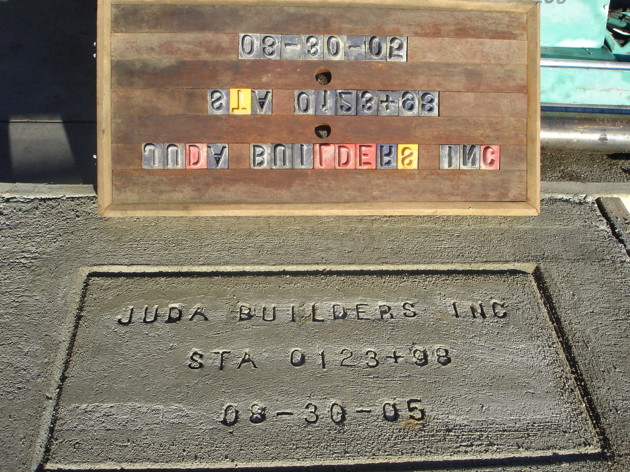 CalTrans Freeway Station Stamp