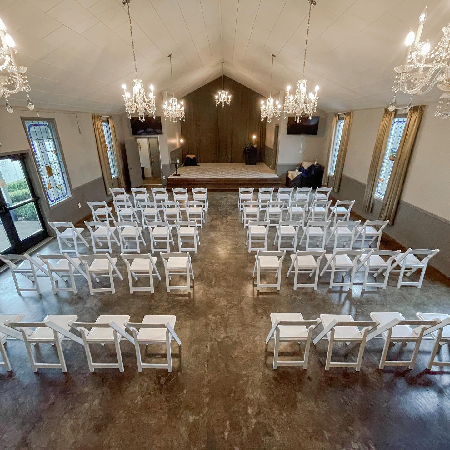 Theatre style seating for 50. We love how flexible the space is to different sized groups. 

#Events #Eventplanning #Sherwoodoregon #PDX #Eventvenue #PDXEvent