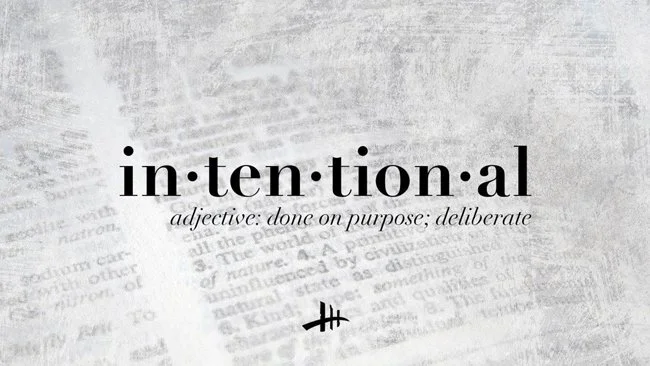 Intentional Living