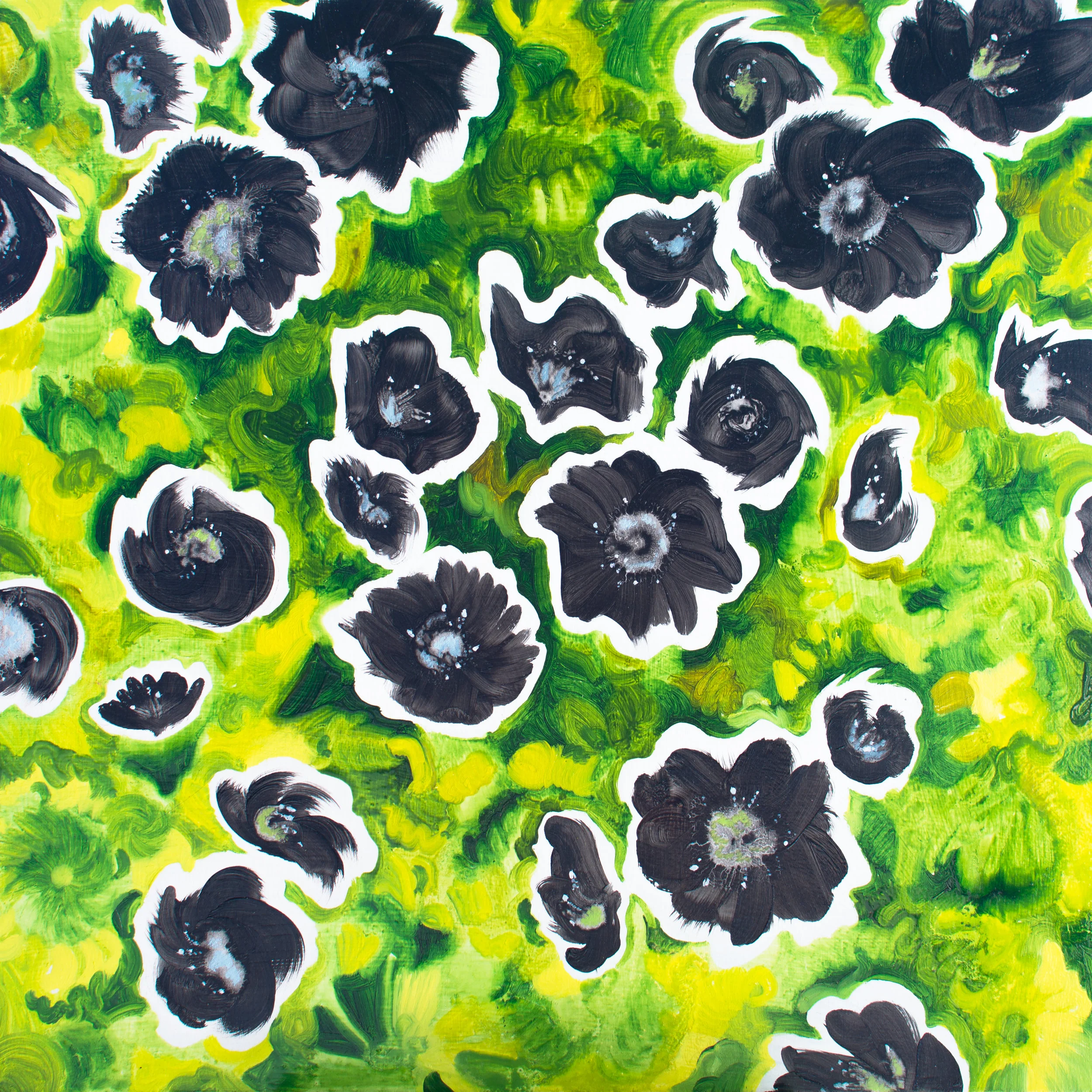   PENNIE BLACK  / 24” x 24“  