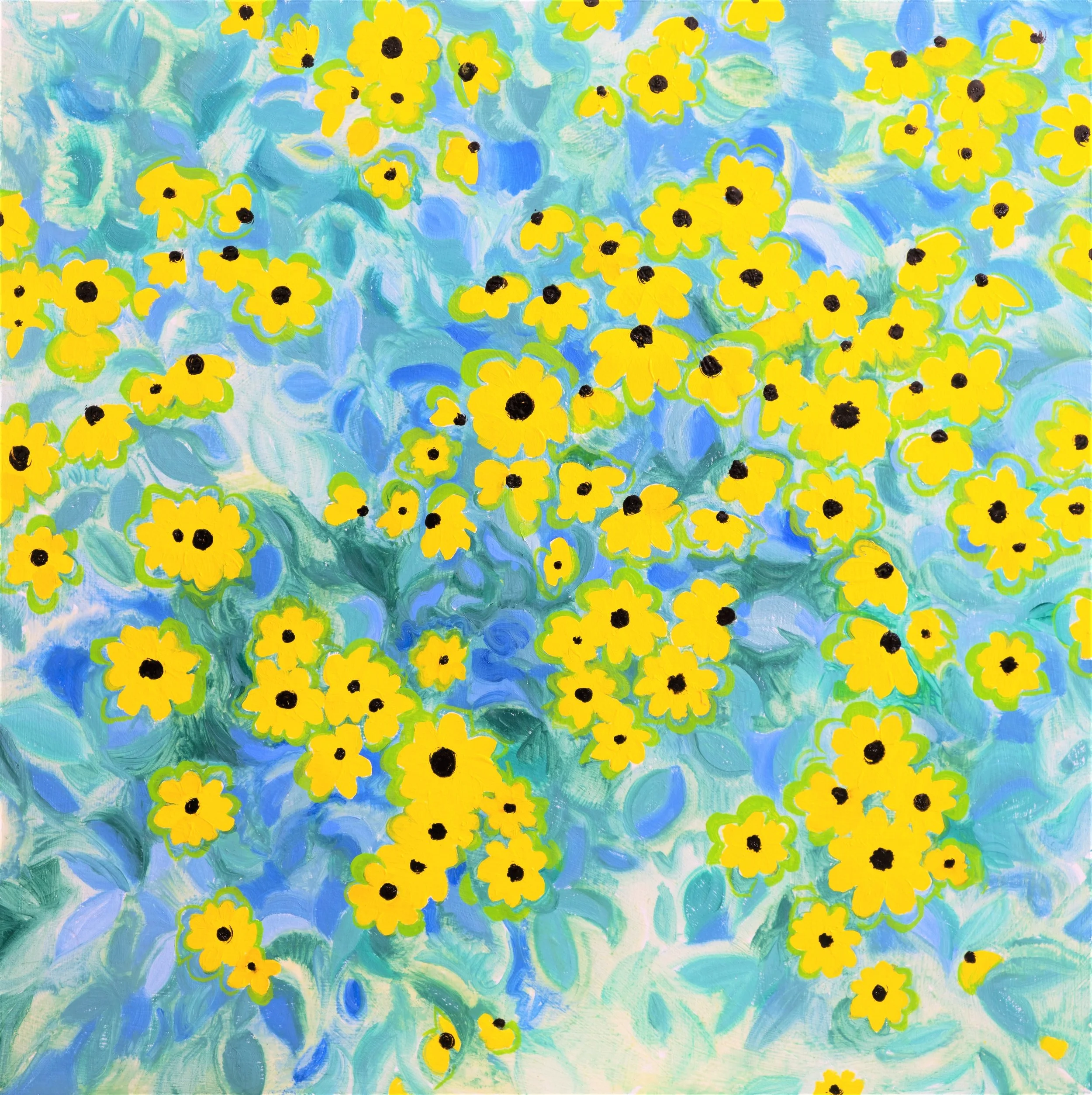  SUNDOTS  / 24” x 24“   SOLD 