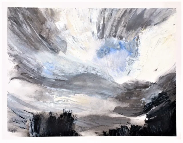   SPRING STORM  / 18” x 24”  