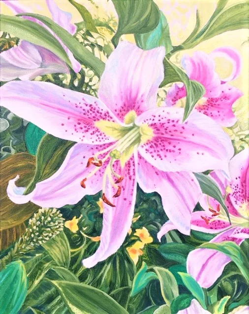   Lily Bee  / 11”x14”  SOLD 