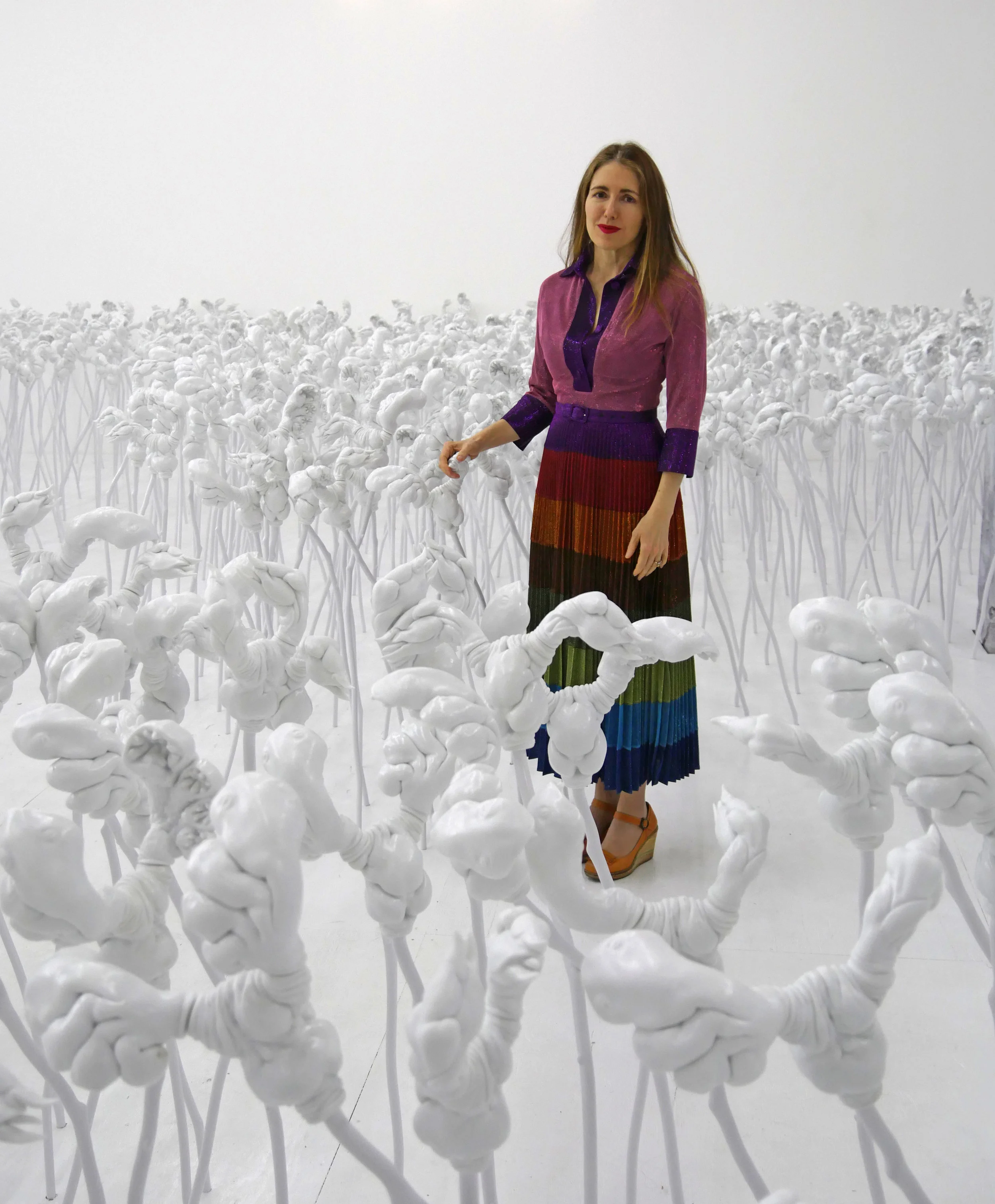 Portrait of Patricia Piccinini, Internatural at Hosfelt Gallery, San Francisco USA, 2018