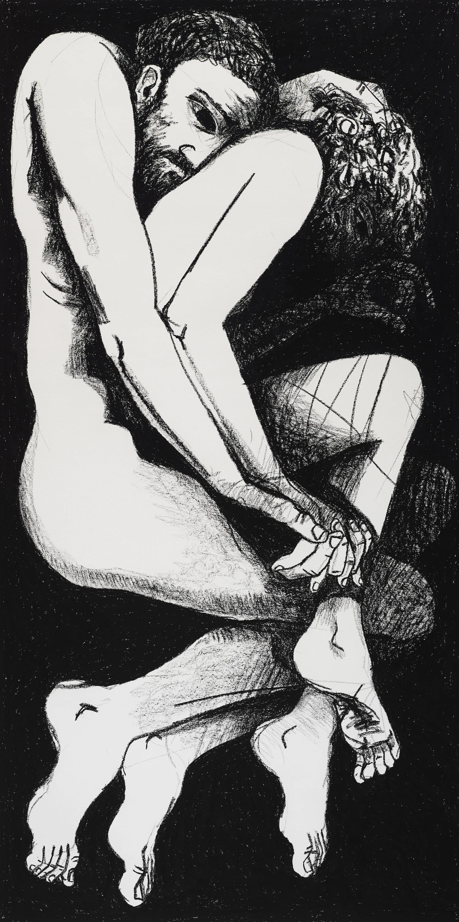 You have the chance to be more beautiful than you have ever been, Charcoal on Paper, 2019