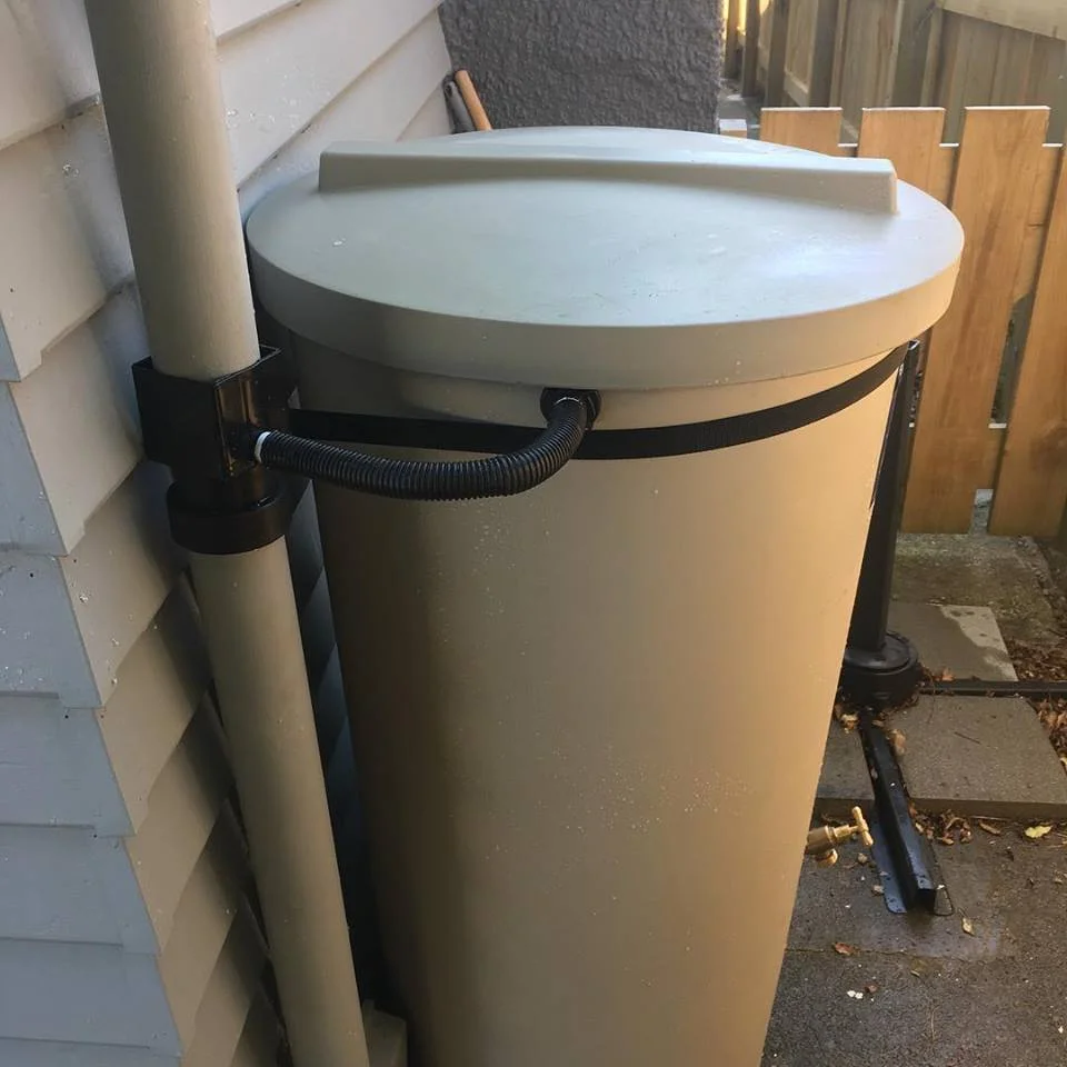 Installed 200L rain butt.jpg