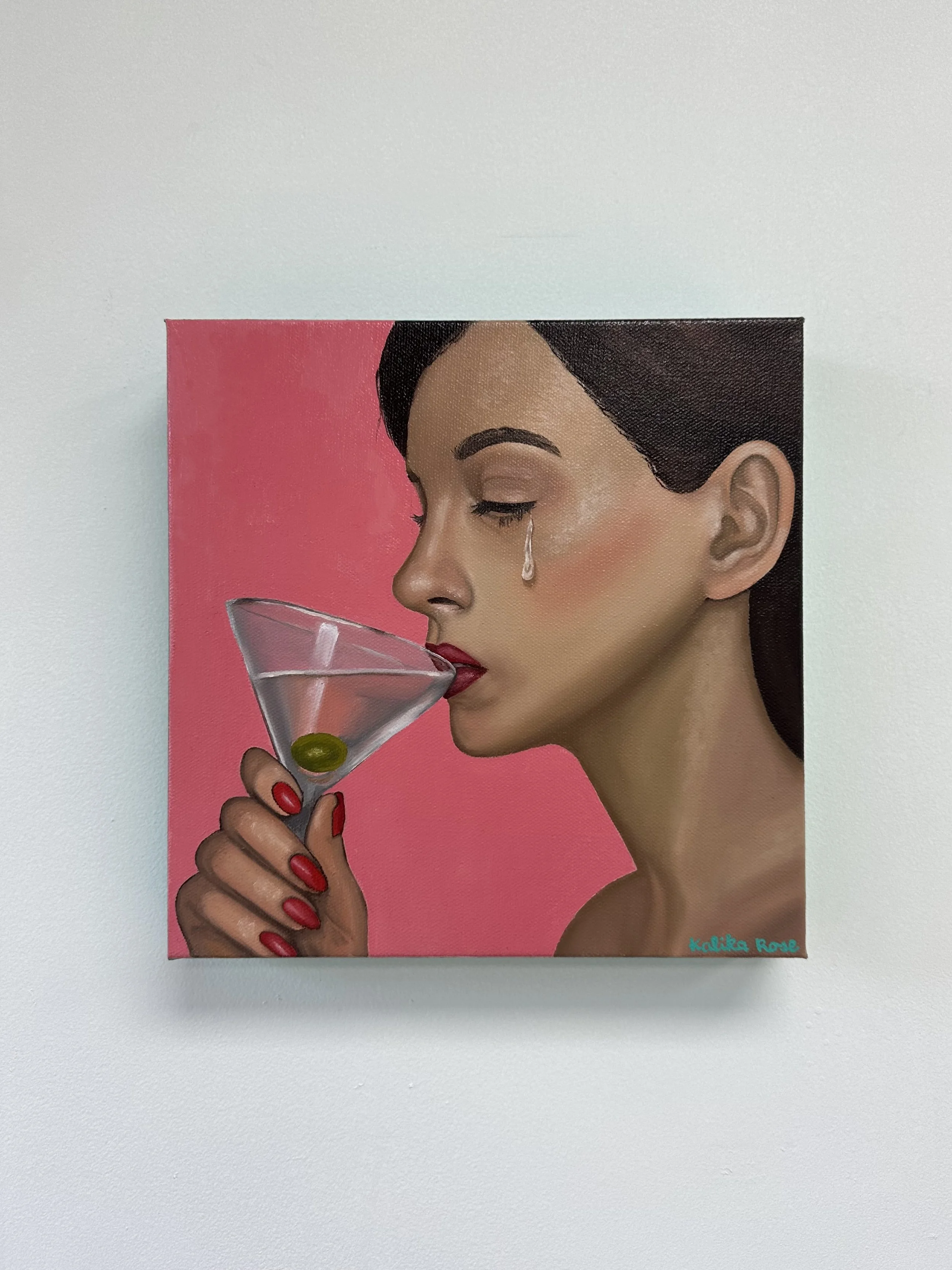 Cry Baby Original Oil Painting