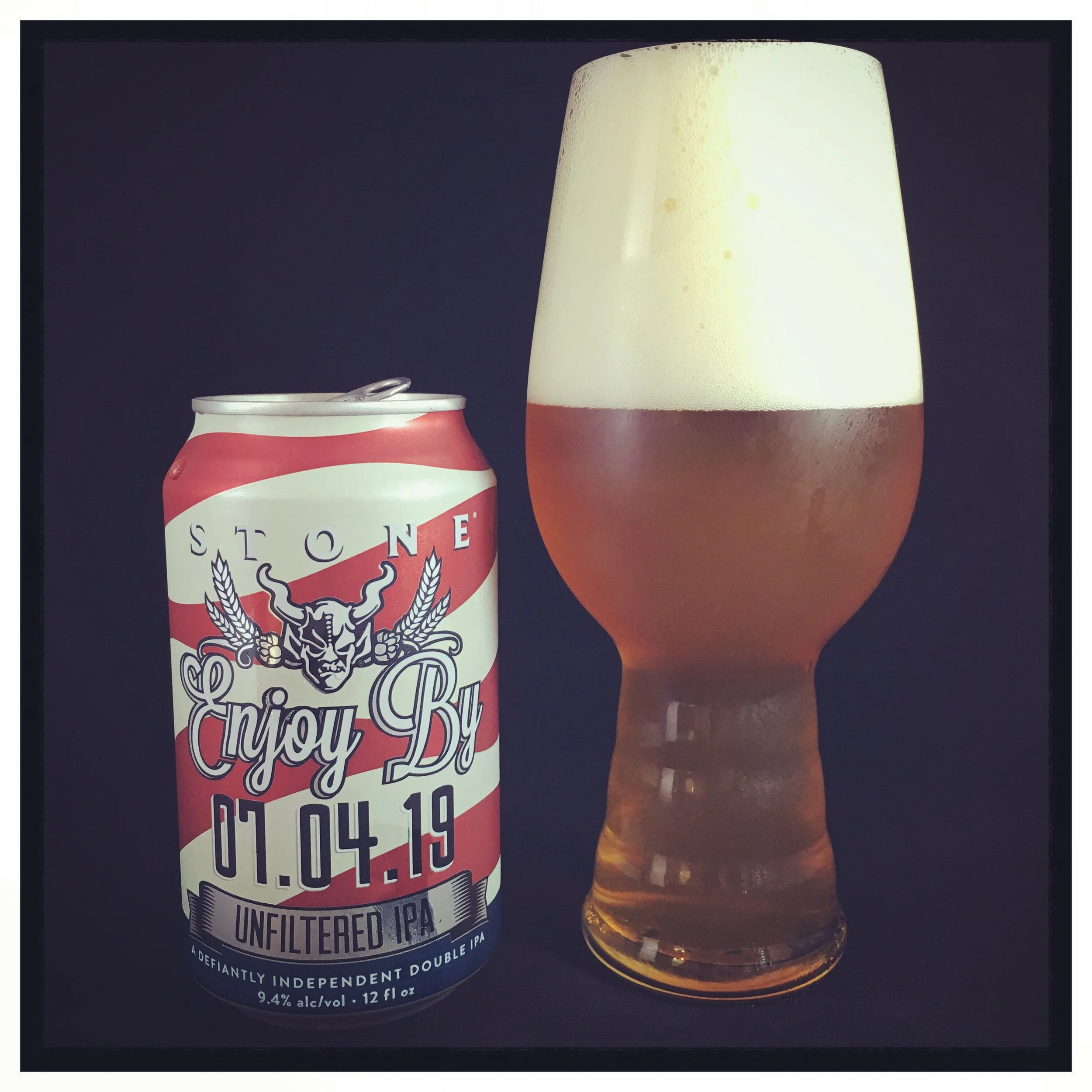 "Enjoy by 7.4.19" by Stone