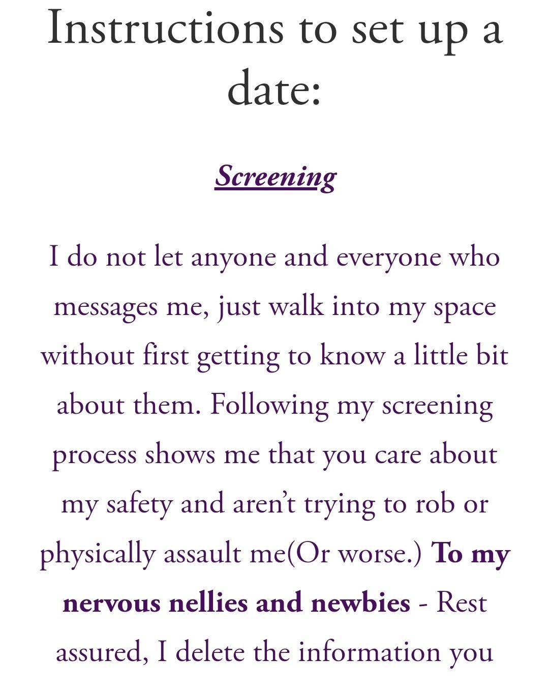 A lot of people will ask &quot;how do I set up a date?&quot; And I make it super simple for those who are searching. I even included an example at the end of the instructions to make it VERY easy. Tadaaaaaaa! 😄👍
.
.
.
.
#instructions #mywebsite #th