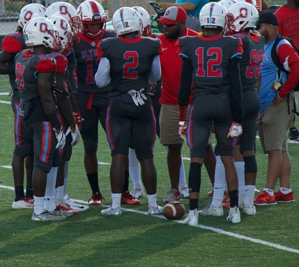 New Olympic Head Coach Brandon Thompson Coaching Wide Receivers