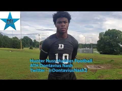 CFI Interview - ATH Dontavius Nash - Hunter Huss Huskies