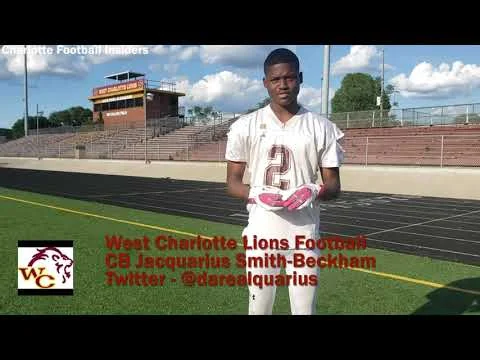 CFI Interview - CB Jacquarius Smith-Beckham - West Charlotte Lions