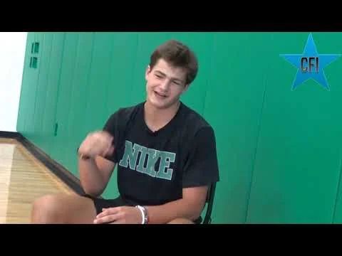 CFI Interview - QB Drake Maye - Myers Park Mustangs