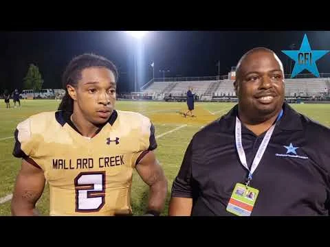 Interview With Mallard Creek RB Quasean Holmes