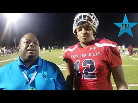 CFI Interview - DE Jacolbe Cowan - Providence Day Chargers