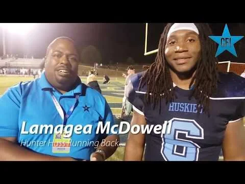 Hunter Huss RB Lamagea McDowell Postgame Interview