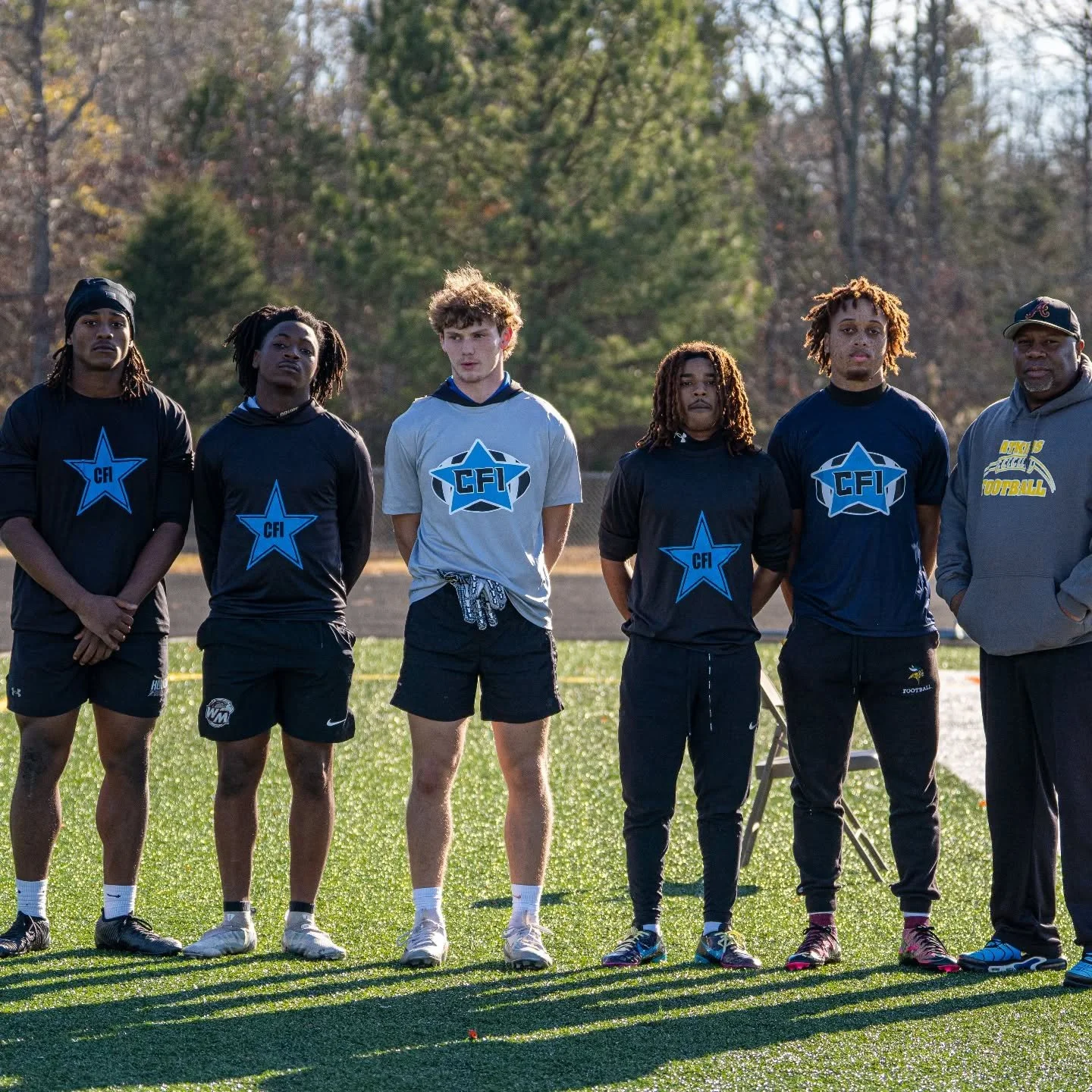 CFI Winter Showcase 
Top Running Backs

Marvin Reed Jr. - Hough
Shawn Blackshear - West Mecklenburg
Juice Hall - Cox Mill
Damonte James - Central Cabarrus 
Landen Agee - North Lincoln