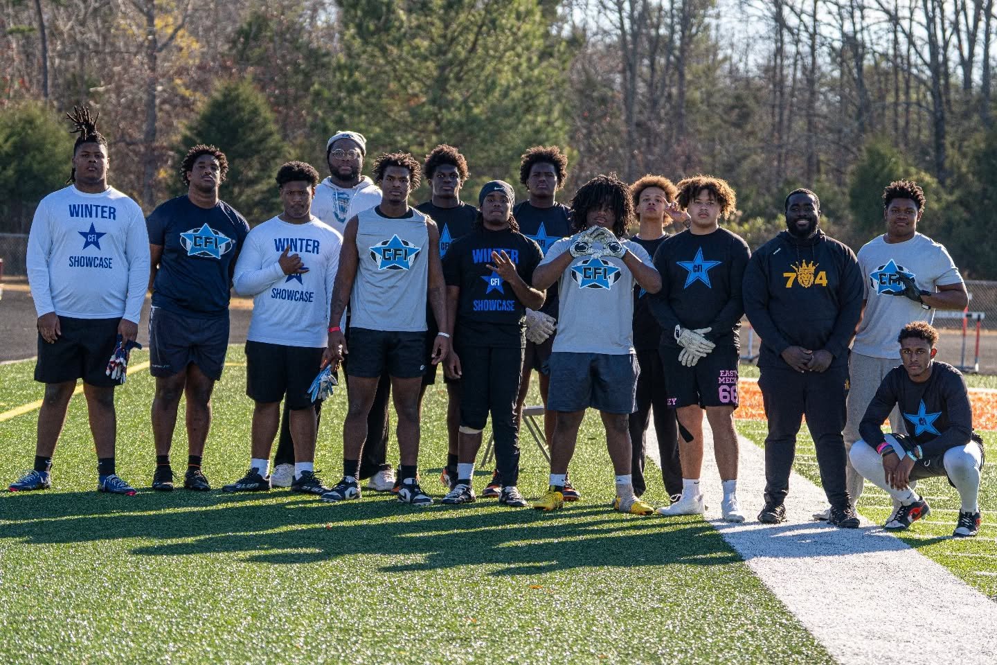 CFI Winter Showcase 
Top Defensive Linemen

Ja'Shawn Shaw - W. Charlotte 
Zitayvion Rucker - Lake Norman 
Nathaniel Mitchell - Hough
Christopher Holley - East Meck
Braylen Daniels - Statesville 
Jakhi Harris - Rocky River
Kalum Stewart - West Cabarru