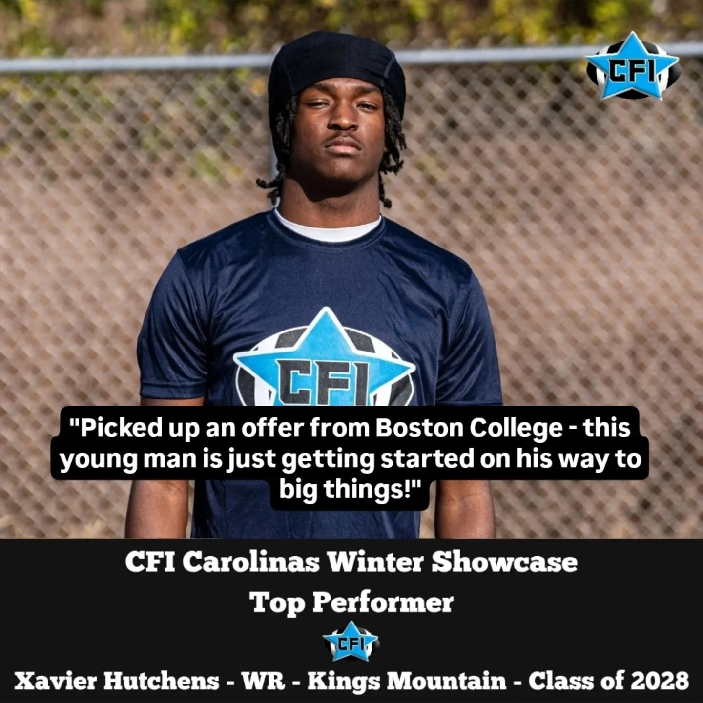 CFI Carolinas Winter Showcase Top Wide Receivers