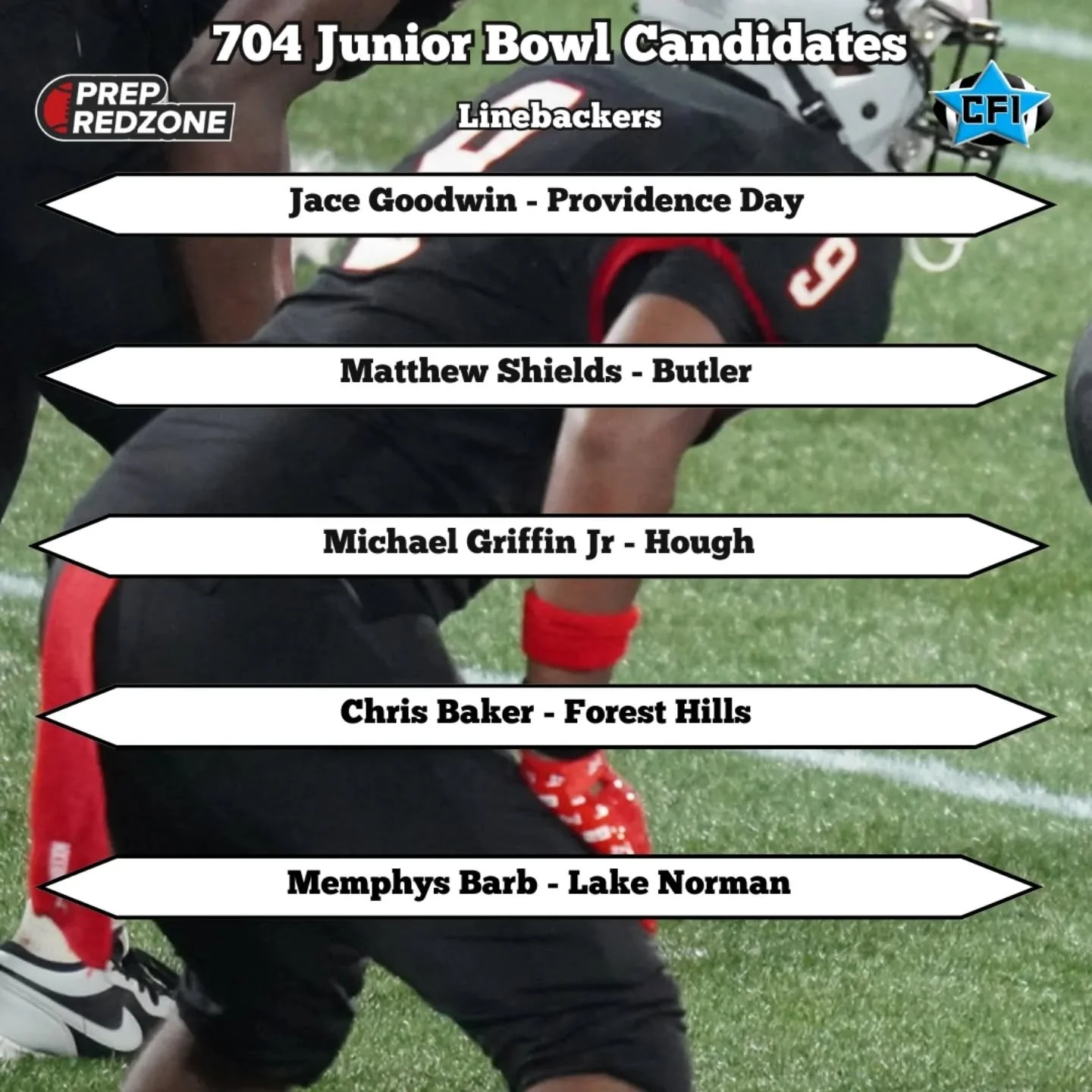 Check out the Linebacker Candidates for the 704 Junior Bowl from Charlotte Football Insiders and Prep RedZone North Carolina! Link is in our story!