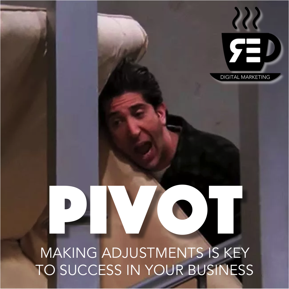 PIVOT: Making adjustments is key to success in your business