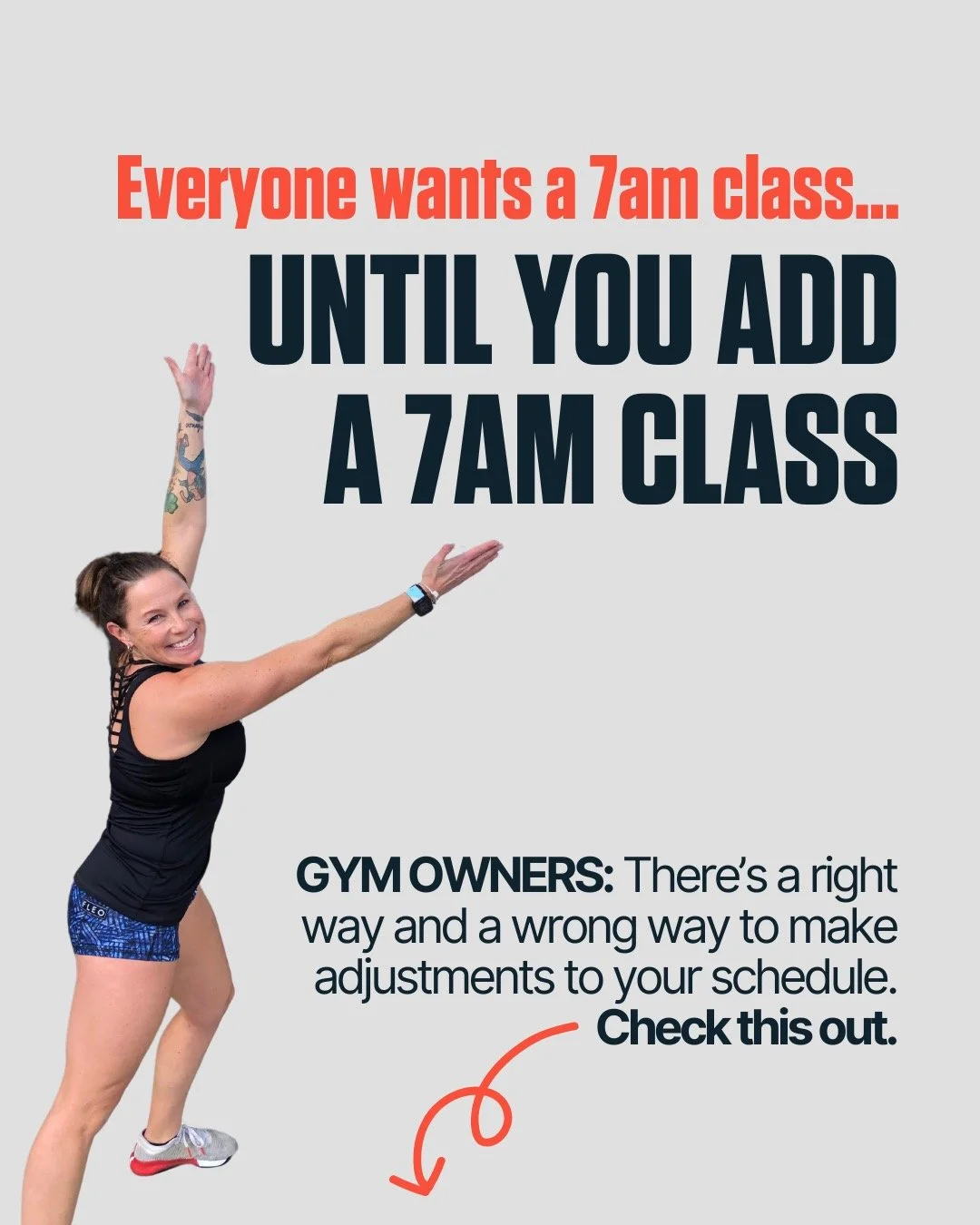 It&rsquo;s one of the biggest mistakes I&rsquo;ve seen gym owners make when it comes to updating the schedule. 🚫

It starts with a survey that goes something like this: &ldquo;Would you want to see a 7am class on the schedule?&rdquo;

20 members ans