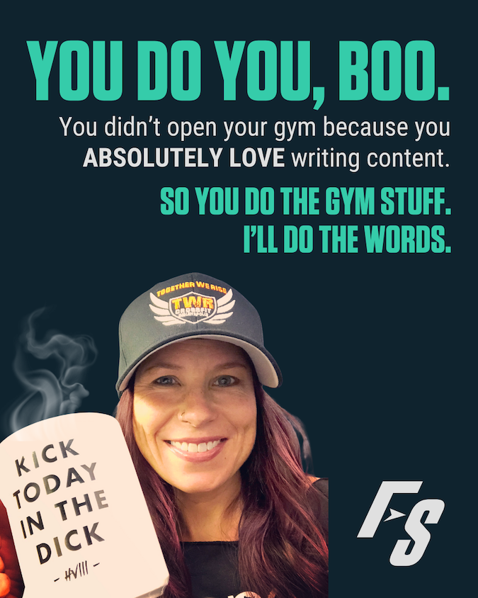 Gym content made simple