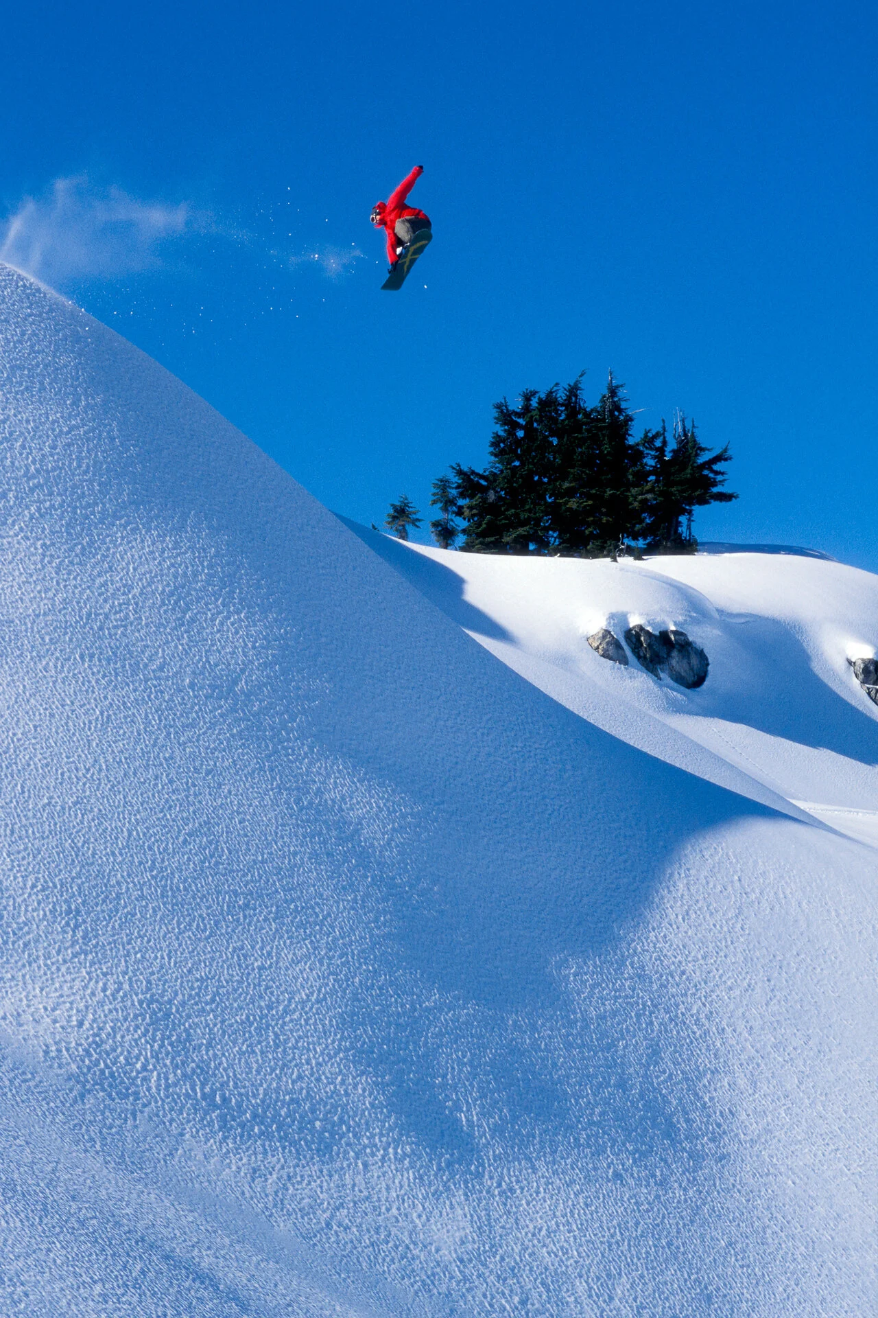 Mike Page in the Whistler Backcountry in 2003