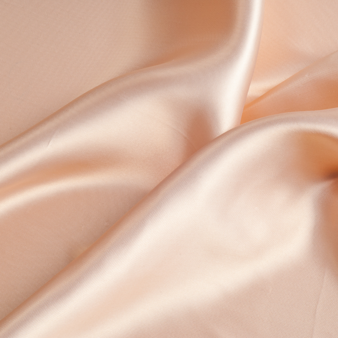 Light Peach 100% Pure Mulberry Silk Charmeuse Fabric, 19mm 44 Width  Pre-Cut Silk Fabric — NOCHKA