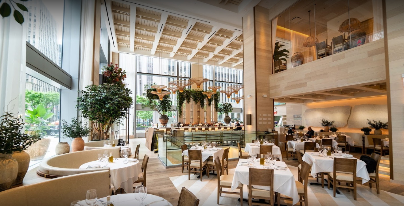 Avra Estiatorio Upscales With 1 SOUND At New Rockefeller Location