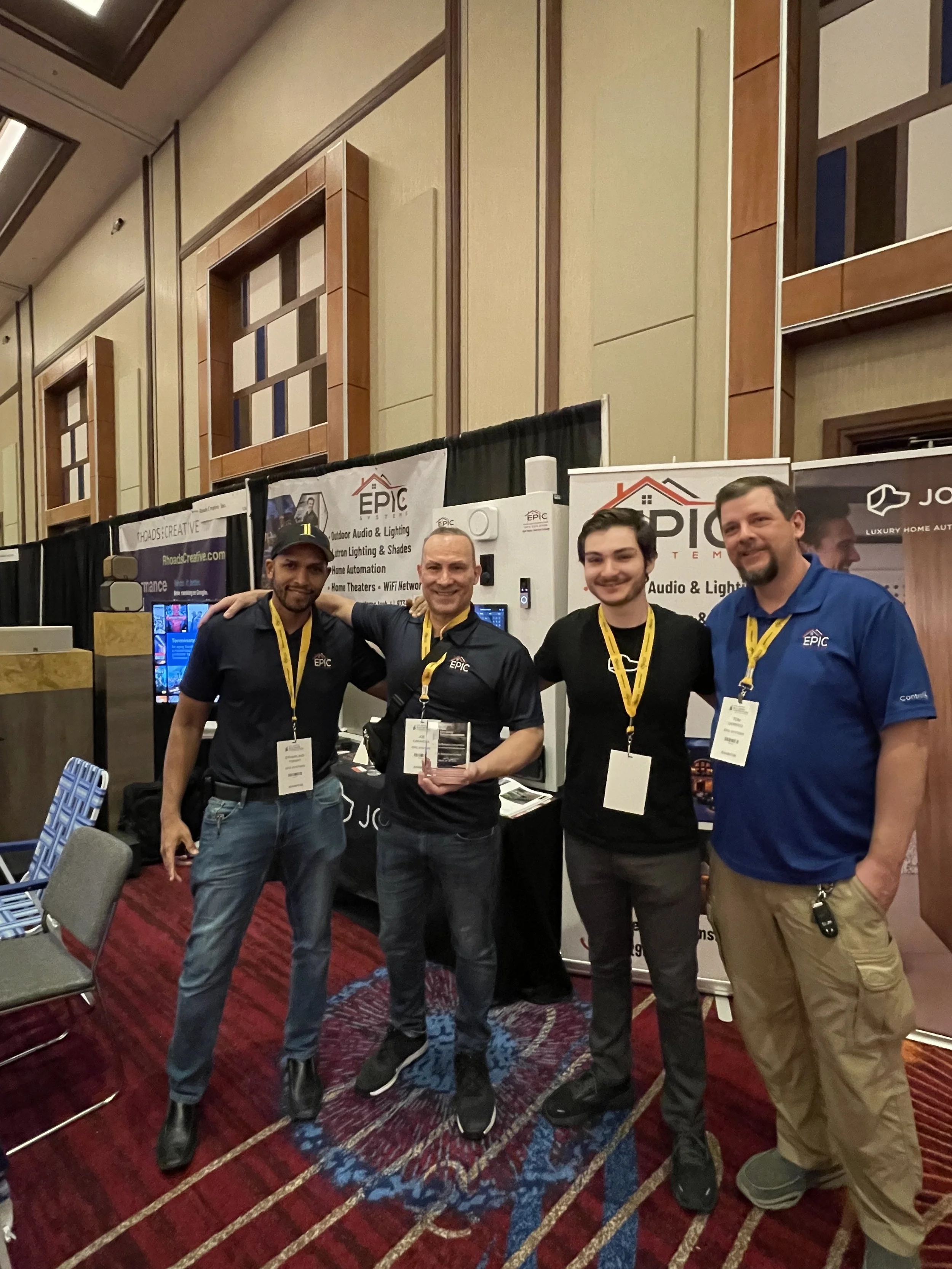 Epic Systems Wins "Most Interactive Booth" Demo-ing 1 SOUND Loudspeakers