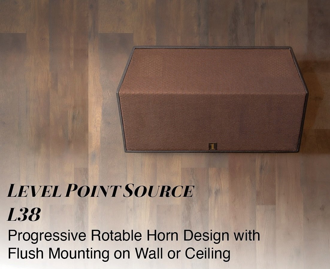 We are excited to announce the new 𝐋𝐞𝐯𝐞𝐥 𝐋𝟑𝟖, a first-of-its-kind point source!

The Level L38 is a new full range loudspeaker with a low-profile design, the first of the Level Series. The L38 is a new take on a full-range loudspeaker, offeri