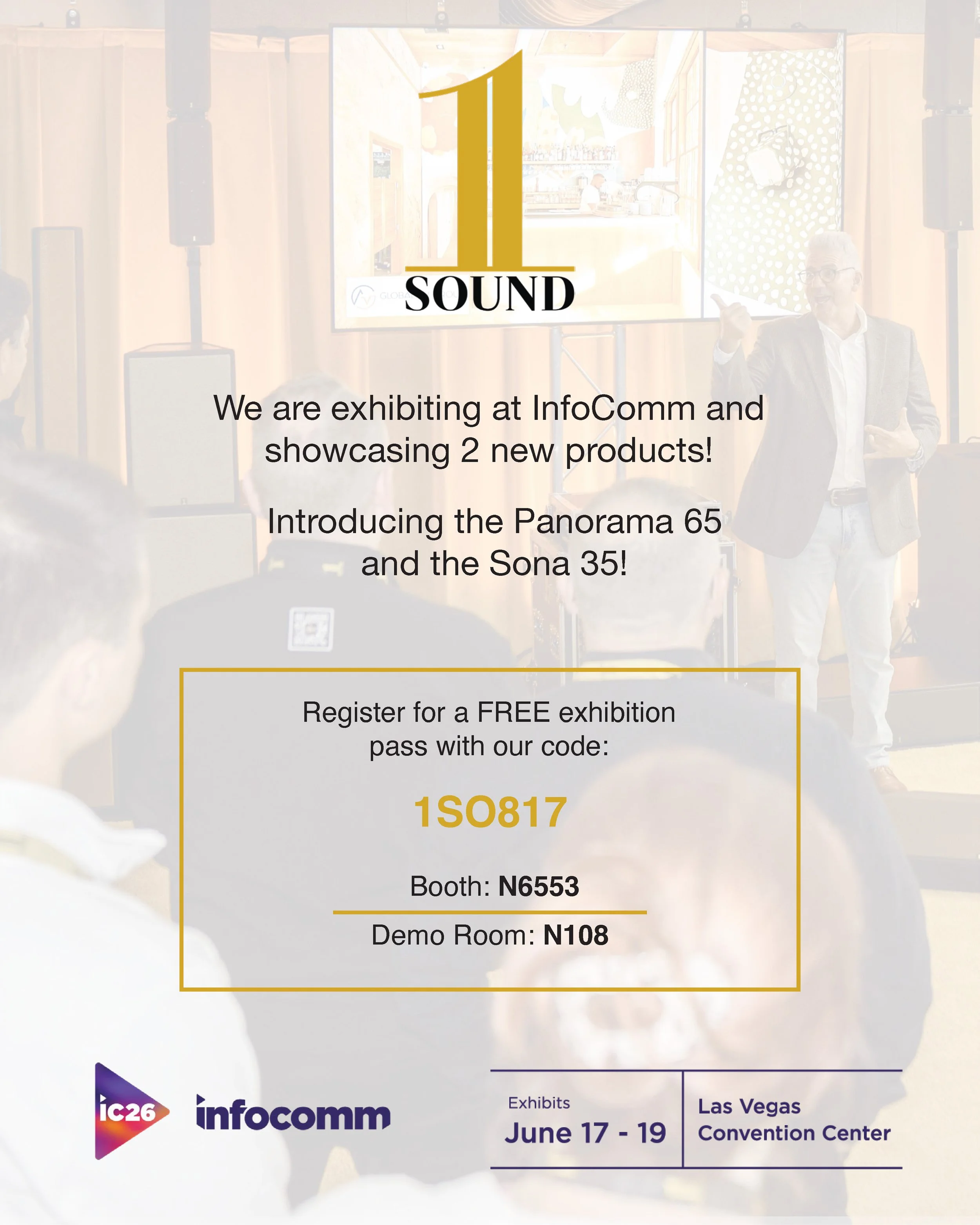 We are Exhibiting at InfoComm 2026!